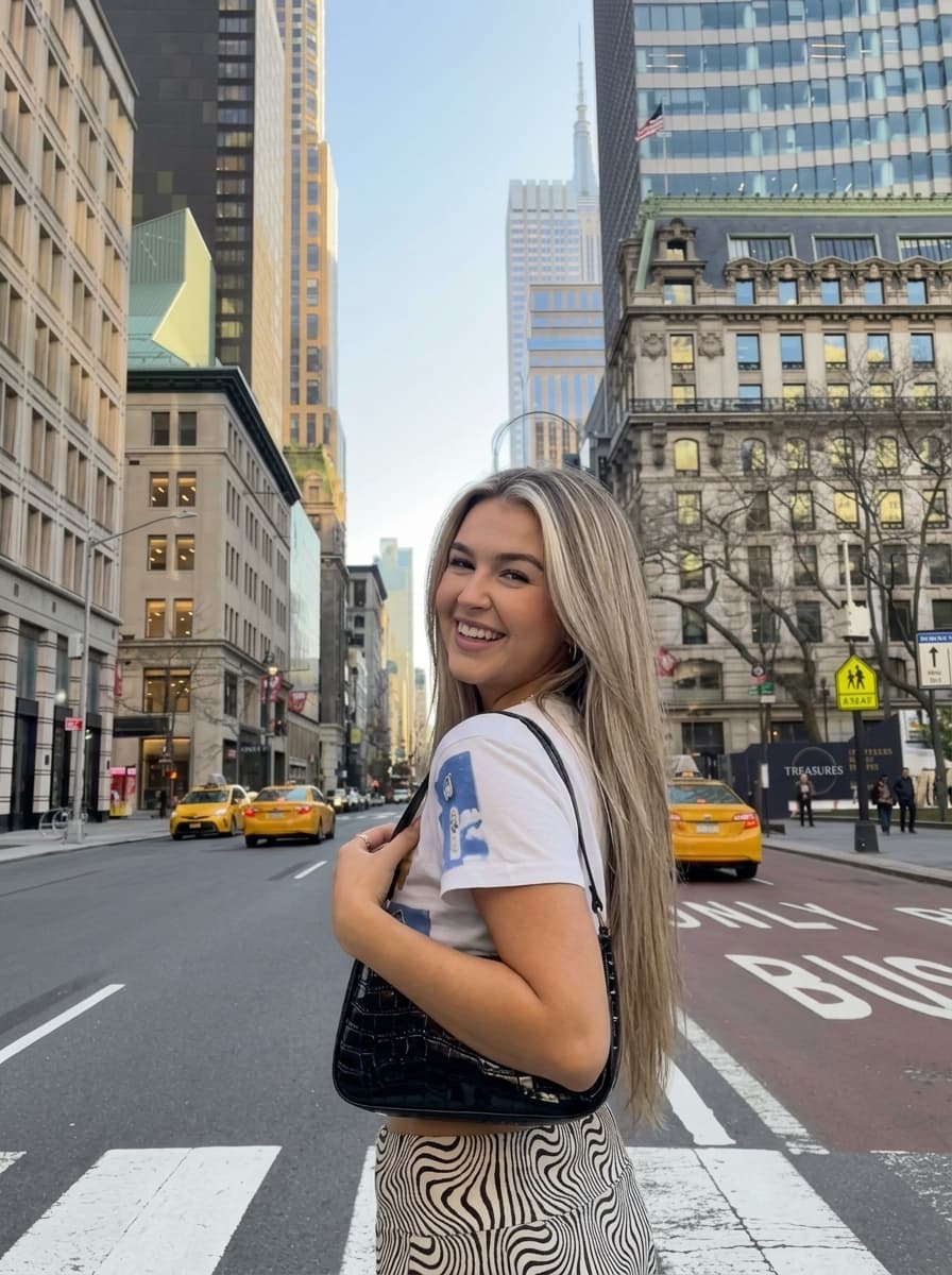 Nikol z NYC, na cestě někam zajímavým